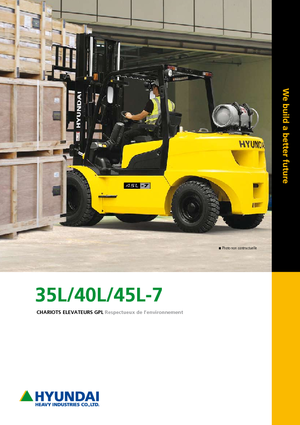 LPG viljuškari Hyundai 35 L 7