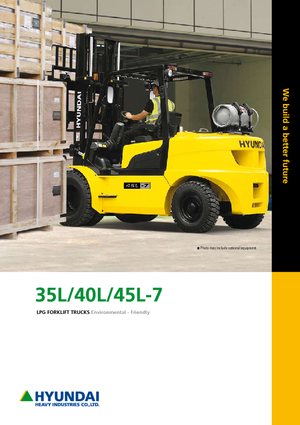 LPG viljuškari Hyundai 35 L 7