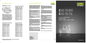 LPG viljuškari Clark C60 L