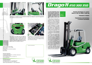 LPG viljuškari Cesab Drago 300 H
