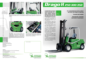 LPG viljuškari Cesab Drago 300 H