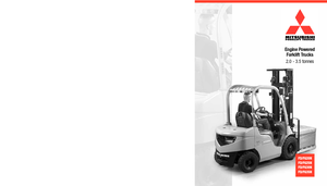 LPG viljuškari Mitsubishi FG20N