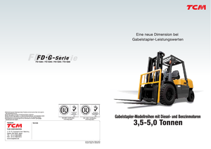 LPG viljuškari TCM FG 40 T 9