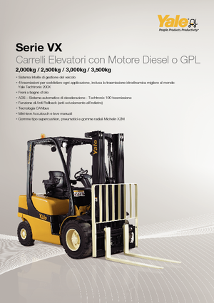 LPG viljuškari Yale GLP 25VX Productivity