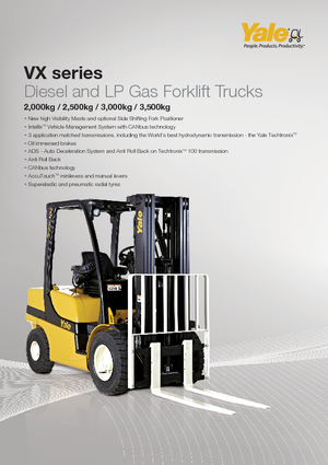 LPG viljuškari Yale GLP 25VX Productivity