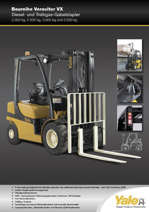 LPG viljuškari Yale GLP 35 VX