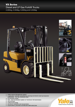 LPG viljuškari Yale GLP 35 VX