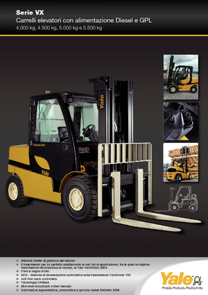 LPG viljuškari Yale GLP 50VX Value