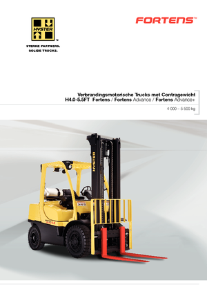 LPG viljuškari Hyster H4.0FT5