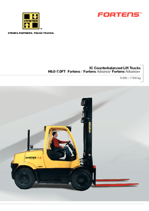 LPG viljuškari Hyster H 7.0 FT