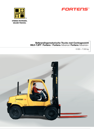LPG viljuškari Hyster H 7.0 FT