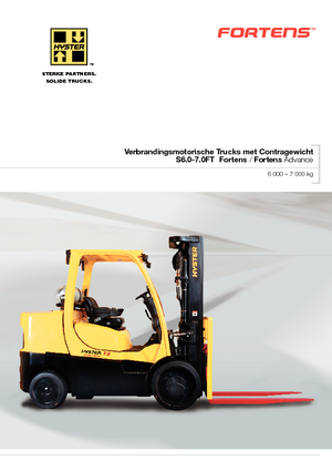 LPG viljuškari Hyster S6.0FT