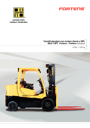 LPG viljuškari Hyster S6.0FT