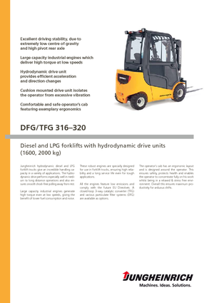 LPG viljuškari Jungheinrich TFG 320