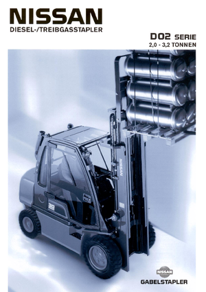 LPG viljuškari Nissan UGD 02 A 30 PQ