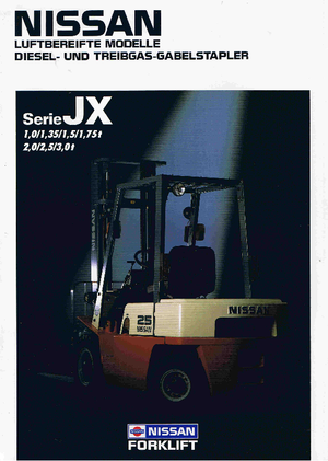 LPG viljuškari Nissan UJ 02 A 25 U