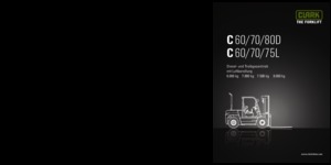 LPG viljuškari Clark C60 L