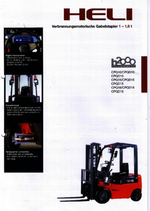 LPG viljuškari Heli CPQD 15