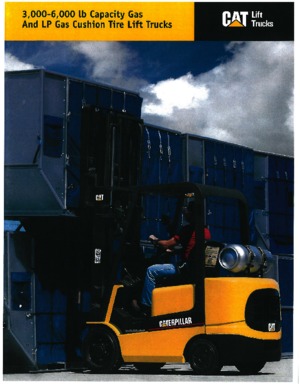 LPG viljuškari Caterpillar GC30K