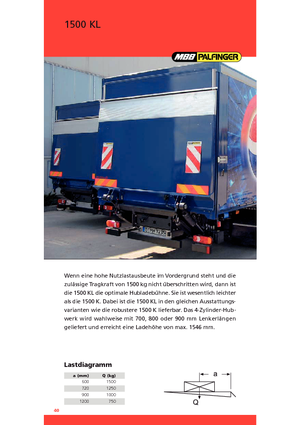 Utovarne platforme MBB Palfinger 1500 KL