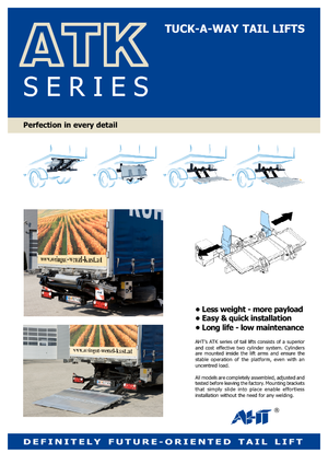 Utovarne platforme AHT ATK 500 ST/ST