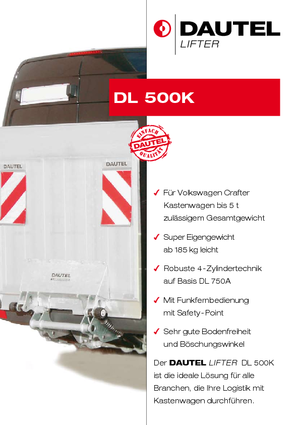 Utovarne platforme DAUTEL DL 500 K/ 750 K