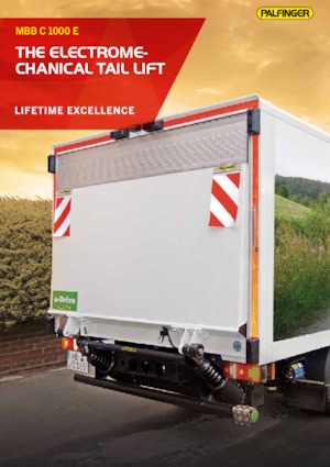 Utovarne platforme MBB Palfinger MBB C 1000 E