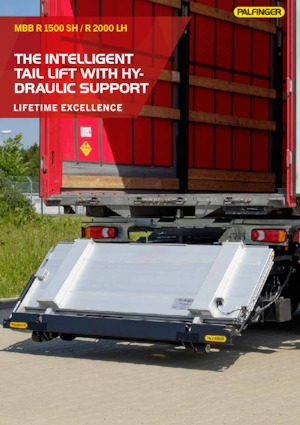 Utovarne platforme MBB Palfinger MBB R 1500 SH