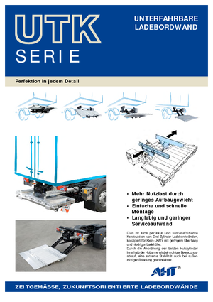 Utovarne platforme AHT UTK 1500 ST/AL