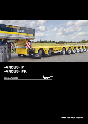 Poluprikolice s niskim ležajem i stepenicama Goldhofer ARCUS P