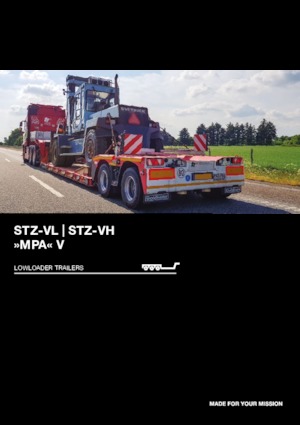 Poluprikolice s niskim ležajem i stepenicama Goldhofer STZ-VL