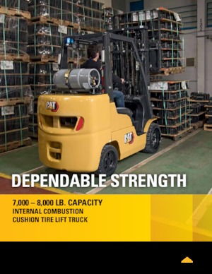 LPG viljuškari Caterpillar 2C8000