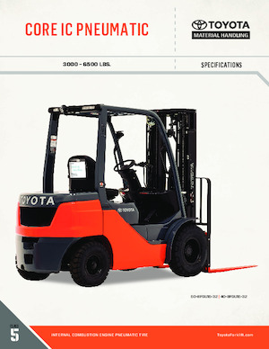 LPG viljuškari Toyota 50-8FGU25