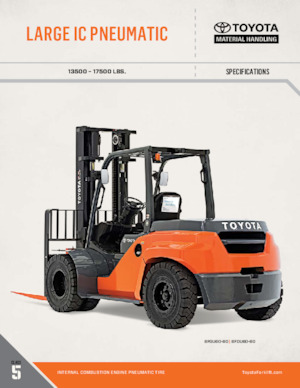 LPG viljuškari Toyota 8FG70U