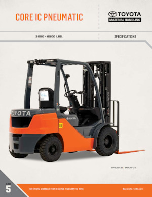 LPG viljuškari Toyota 8FGU15