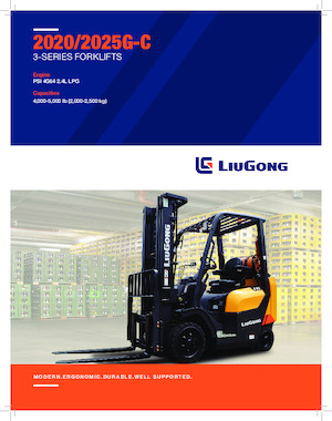 LPG viljuškari Liugong CLG2020G-C 