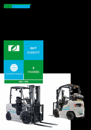 LPG viljuškari UniCarriers DX2-15