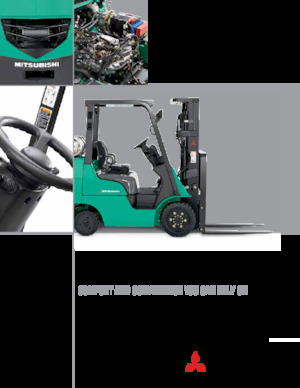 LPG viljuškari Mitsubishi FGC20CN