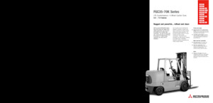 LPG viljuškari Mitsubishi FGC40K STC