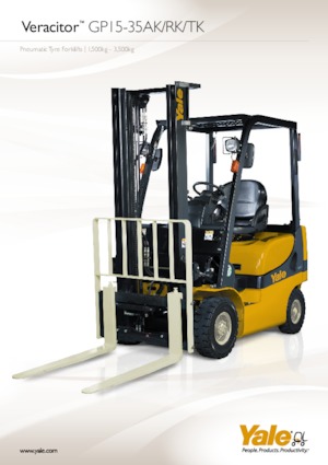 LPG viljuškari Yale GLP25TK