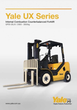 LPG viljuškari Yale GLP25UX