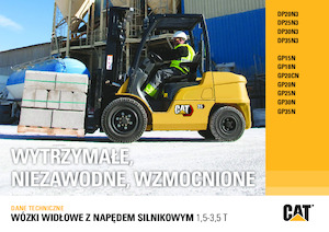 LPG viljuškari Caterpillar GP35N 