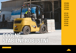 LPG viljuškari Caterpillar GP18N 