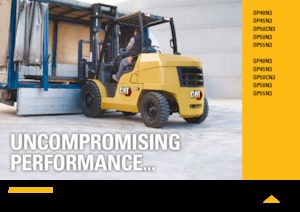 LPG viljuškari Caterpillar GP50N3