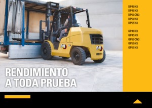 LPG viljuškari Caterpillar GP50N3