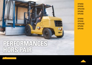 LPG viljuškari Caterpillar GP50N3