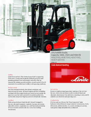 LPG viljuškari Linde H20T CT