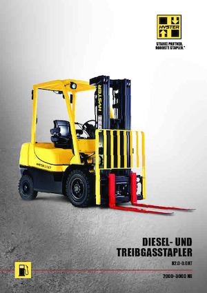 LPG viljuškari Hyster H2.5XT