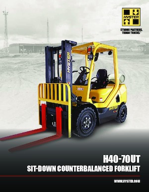 LPG viljuškari Hyster H4.0UT 