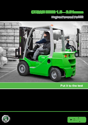 LPG viljuškari Cesab M320GV